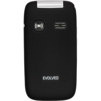 Evolveo - EasyPhone FS, telefon klapkowy 2.8, czarny