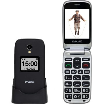 Evolveo - EasyPhone FS, telefon komórkowy z klapką 2.8