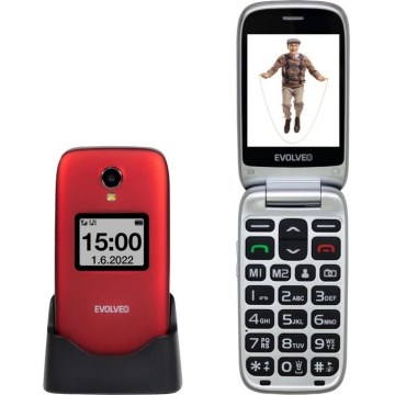 Evolveo - EasyPhone FS, telefon komórkowy z klapką 2.8