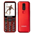 Evolveo - EasyPhone LT 4G telefon komórkowy dla seniorów, czerwony