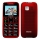 Evolveo - EasyPhone telefon komórkowy dla seniorów, czerwony