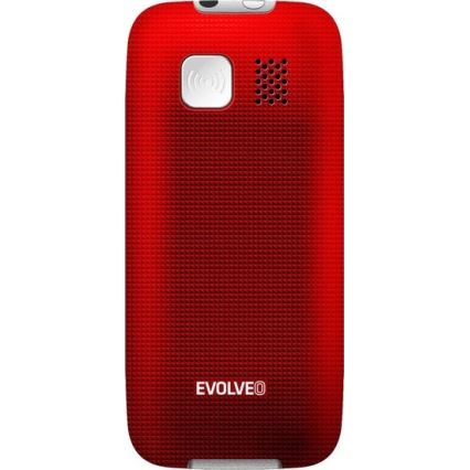 Evolveo - EasyPhone telefon komórkowy dla seniorów, czerwony