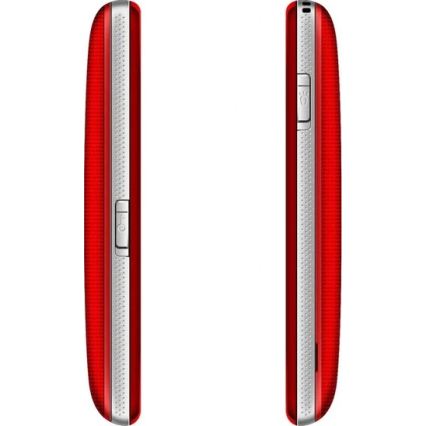 Evolveo - EasyPhone telefon komórkowy dla seniorów, czerwony