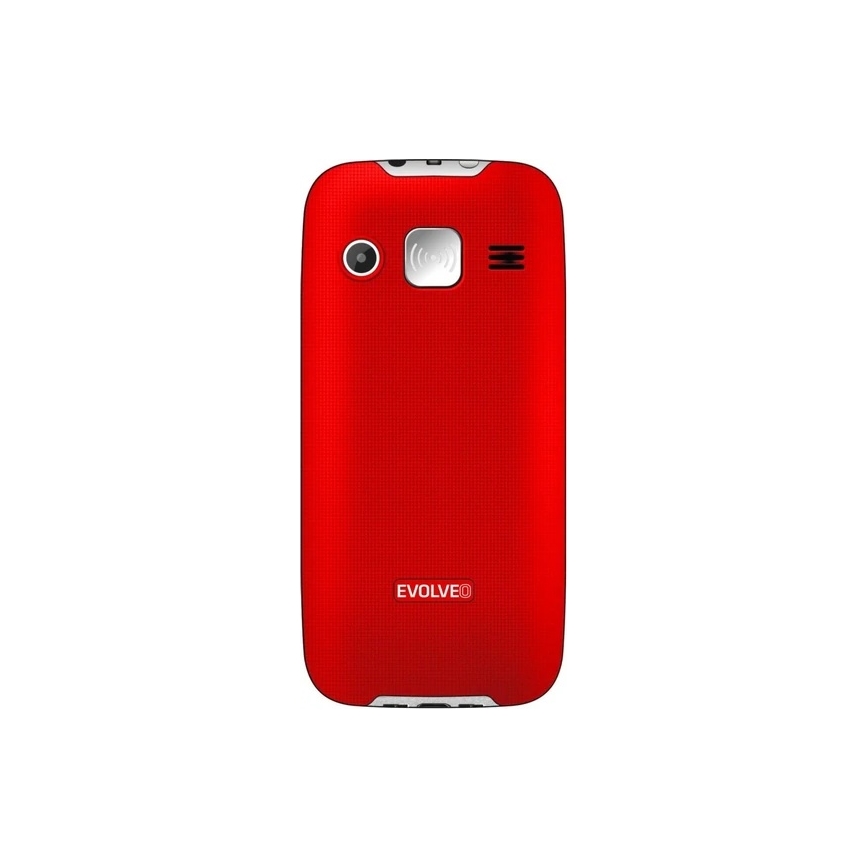 Evolveo - EasyPhone XR 4G telefon komórkowy dla seniorów czerwony