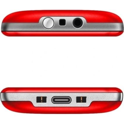 Evolveo - EasyPhone XR 4G telefon komórkowy dla seniorów czerwony