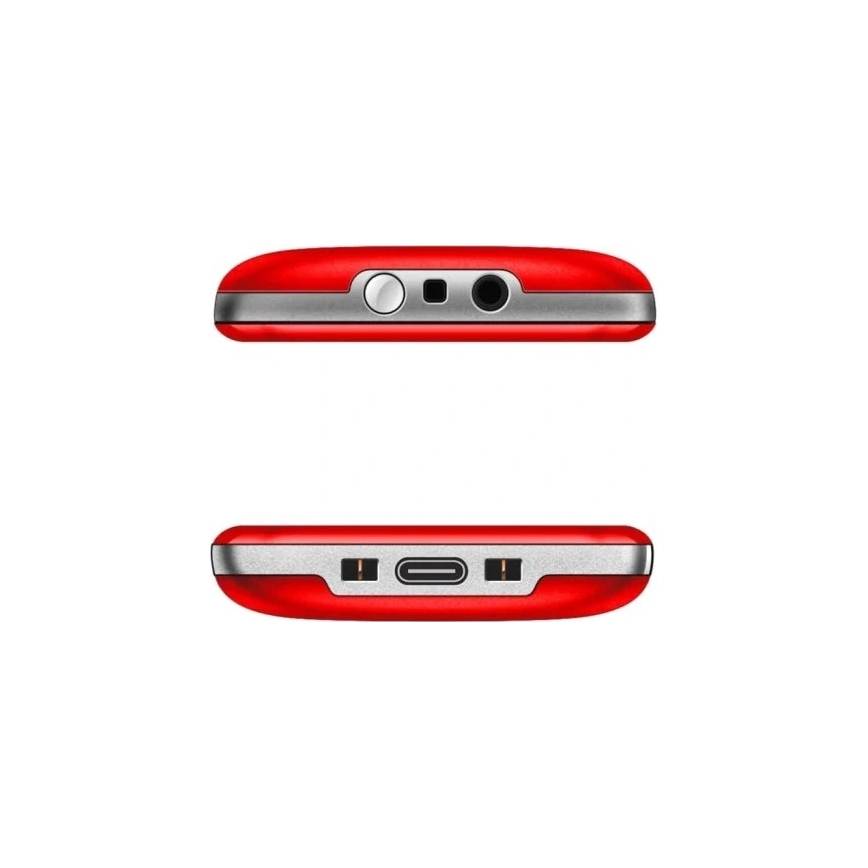 Evolveo - EasyPhone XR 4G telefon komórkowy dla seniorów czerwony