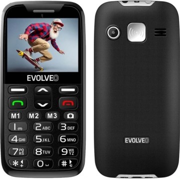 Evolveo - EasyPhone XR, telefon komórkowy 4G dla seniorów, czarny
