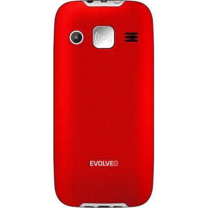 Evolveo - EasyPhone XR, telefon komórkowy 4G dla seniorów, czerwony