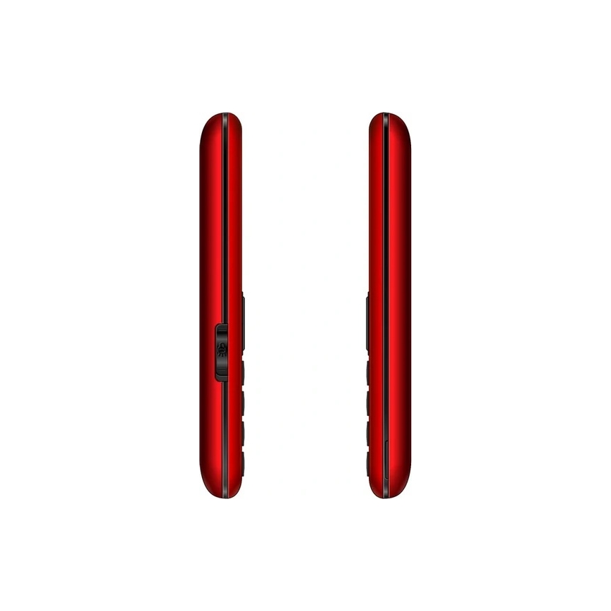 Evolveo - EasyPhone XS, czerwony telefon komórkowy dla seniorów