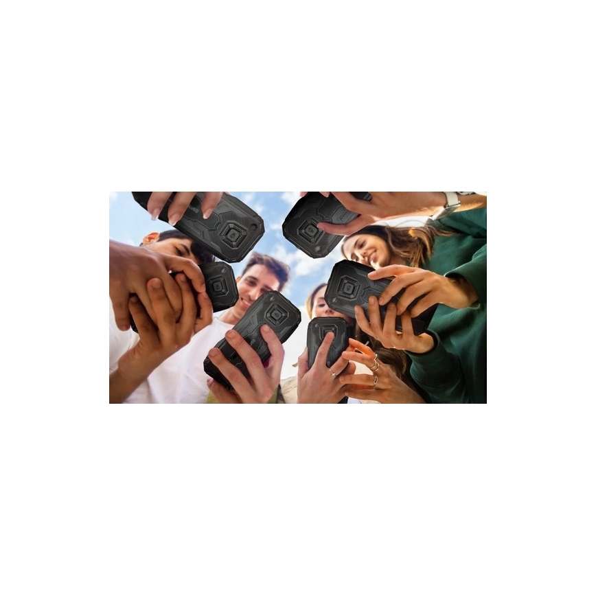 Evolveo - MaxPhone A1, klawiszowy telefon Dual SIM, czarny