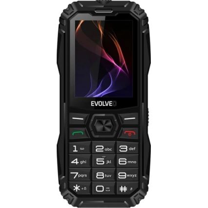 Evolveo - MaxPhone A1 telefon Dual SIM z przyciskami, czarny