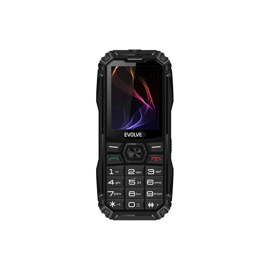 Evolveo - MaxPhone A1 telefon Dual SIM z przyciskami, czarny
