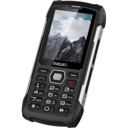 Evolveo - StrongPhone H1, wodoodporny telefon Dual SIM, czarno-srebrny