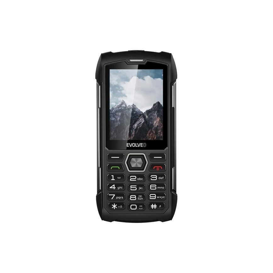 Evolveo - StrongPhone H1, wodoodporny Dual SIM telefon, czarno-  szary