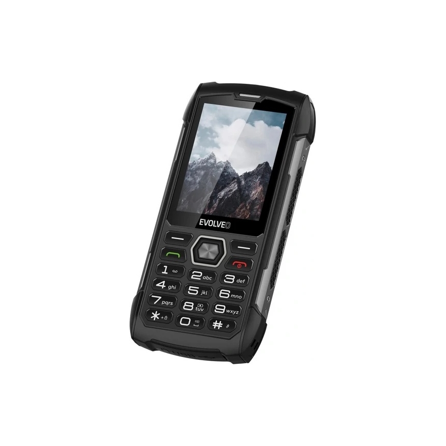 Evolveo - StrongPhone H1, wodoodporny telefon Dual SIM, czarny/szary