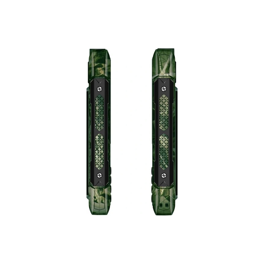 Evolveo - StrongPhone H1, wodoodporny telefon Dual SIM w kamuflażu myśliwskim