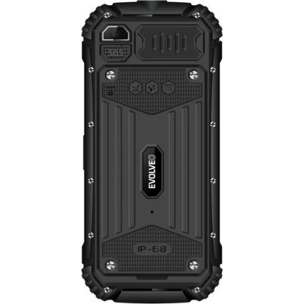 Evolveo - StrongPhone Q1, wodoodporny telefon Dual SIM, czarny