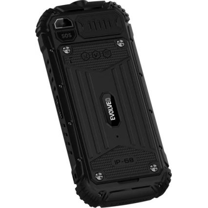 Evolveo - StrongPhone Q1, wodoodporny telefon Dual SIM, czarny