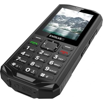 Evolveo - StrongPhone X5 wodoodporny telefon Dual SIM czarny/szary