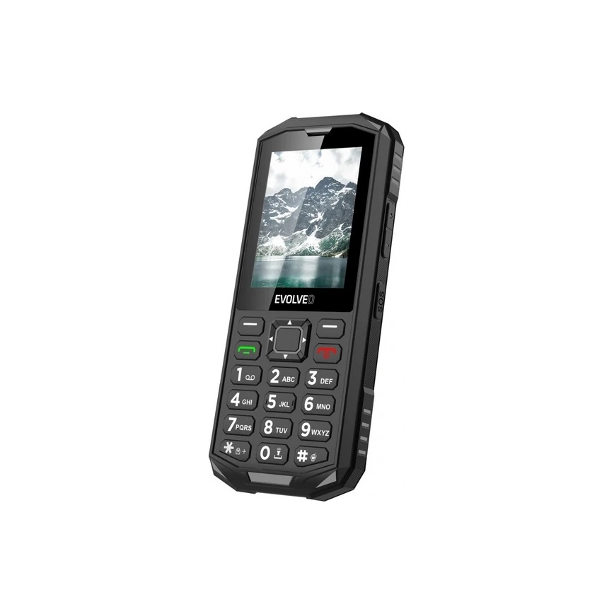 Evolveo - StrongPhone X5 wodoodporny telefon Dual SIM czarny/szary