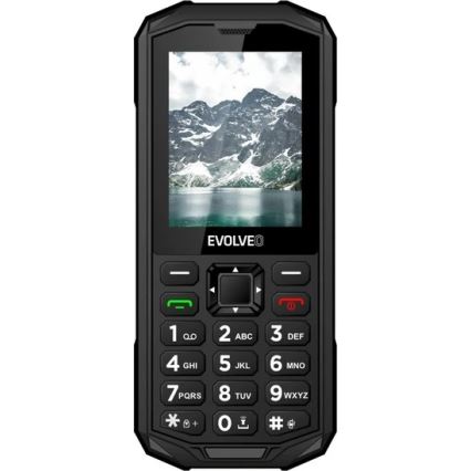 Evolveo - StrongPhone X5, wodoszczelny telefon Dual SIM czarny/szary