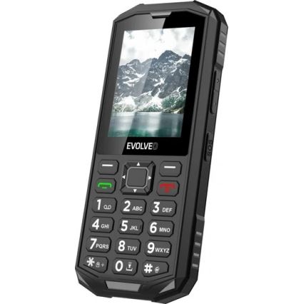 Evolveo - StrongPhone X5, wodoszczelny telefon Dual SIM czarny/szary