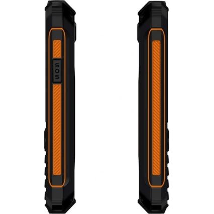 Evolveo - StrongPhone Z6, wodoodporny telefon Dual SIM, czarno-pomarańczowy