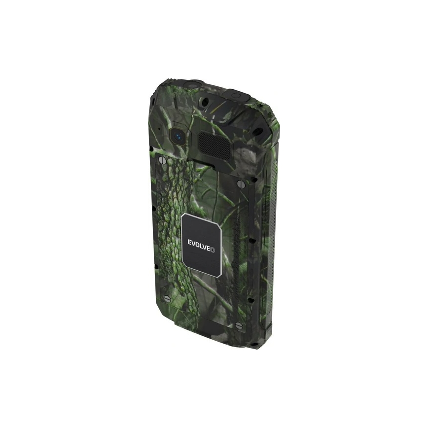 Evolveo - StrongPhone Z6 wodoodporny telefon Dual SIM w kamuflażu myśliwskim