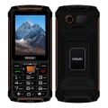 Evolveo - StrongPhone Z6 wodoszczelny telefon Dual SIM czarny/pomarańczowy