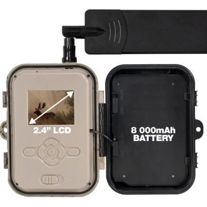 Evolveo - StrongVision Dual PRO 4G, fotopułapka z przesyłaniem zdjęć, 16 GB