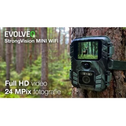 Evolveo - StrongVision MINI Wi-Fi, fotopułapka/kamera bezpieczeństwa z aplikacją