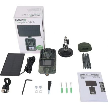 Evolveo - StrongVision Solar A, fotopułapka z panelem solarnym