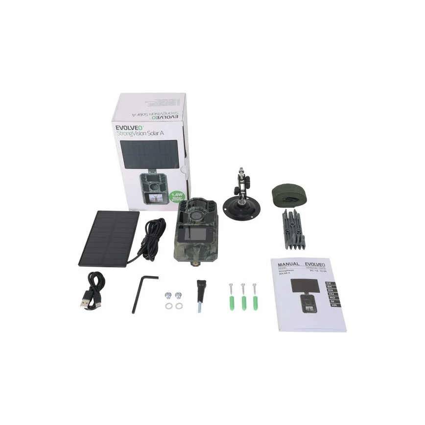 Evolveo - StrongVision Solar A, fotopułapka z panelem solarnym