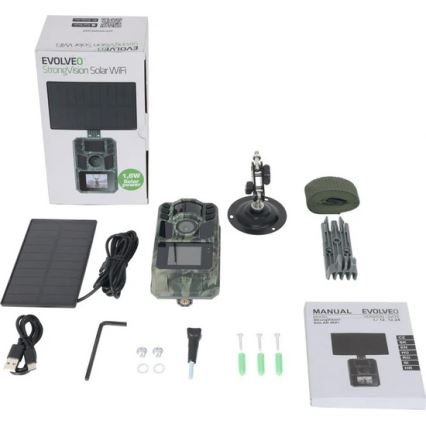 Evolveo - StrongVision Solar Wi-Fi, fotopułapka z Wi-Fi i panelem solarnym