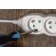 Extension cable 6Z 3m white