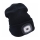 Extol - Czapka z wbudowaną czołówką i ładowaniem USB 300 mAh, czarna, roz. UNI