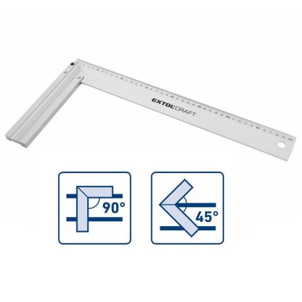 Extol - Kątownik aluminiowy 400 mm