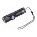 Extol - Latarka LED akumulatorowa LED/3W/450 mAh/3,7V czarna