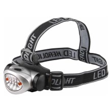 Extol - LED Czołówka LED/3xAAA czarna srebrna