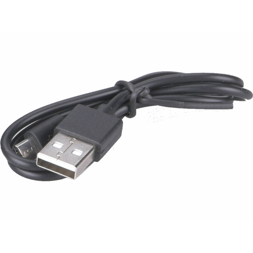 Extol - Ładowalna czołówka LED z czujnikiem i czerwonym światłem LED/3W/1200 mAh/3,7V pomarańczowo-czarna