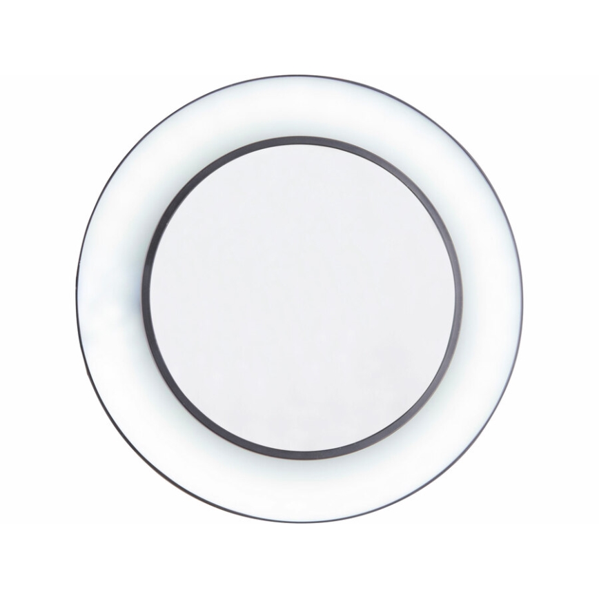 Extol - LED Lampa stołowa ściemnialna ze szkłem powiększającym LED/8W/5V 2900/4500/7500K czarne