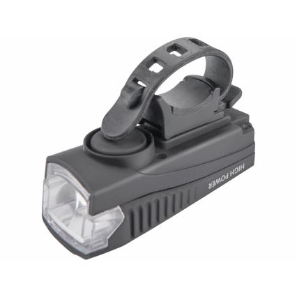 Extol - LED Latarka akumulatorowa z klaksonem rowerowym LED/5W/1200 mAh/3,7V IPX4