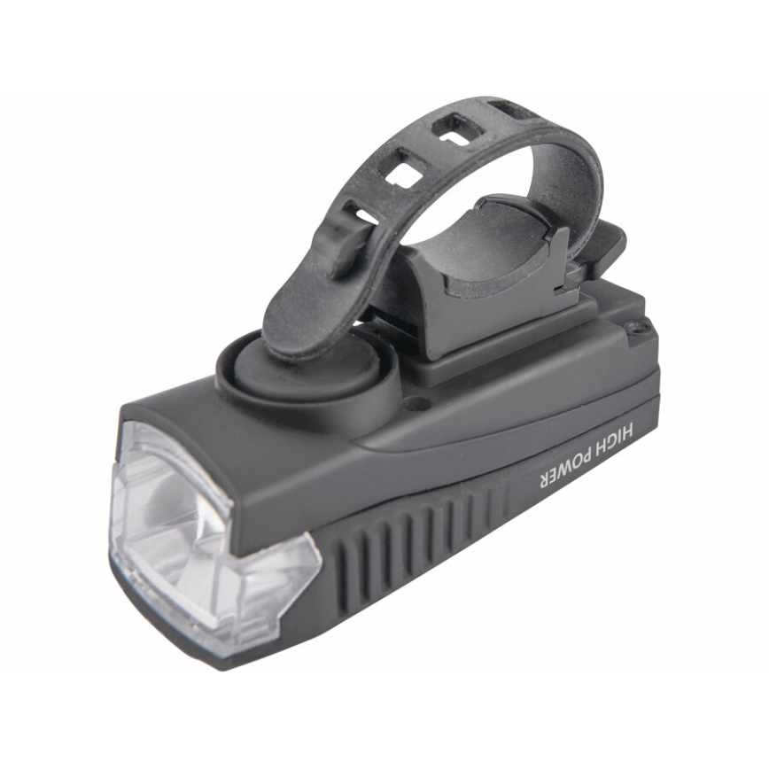 Extol - LED Latarka akumulatorowa z klaksonem rowerowym LED/5W/1200 mAh/3,7V IPX4
