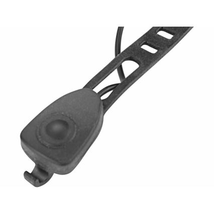 Extol - LED Latarka akumulatorowa z klaksonem rowerowym LED/5W/1200 mAh/3,7V IPX4