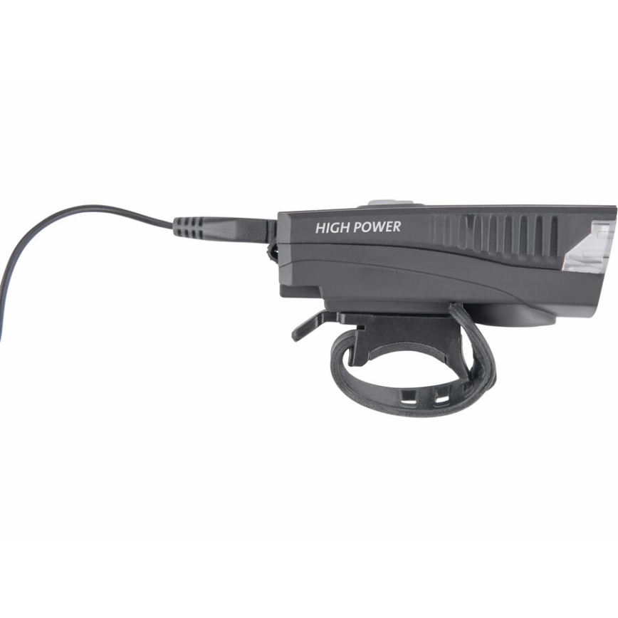 Extol - LED Latarka akumulatorowa z klaksonem rowerowym LED/5W/1200 mAh/3,7V IPX4