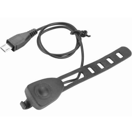 Extol - LED Latarka akumulatorowa z klaksonem rowerowym LED/5W/1200 mAh/3,7V IPX4