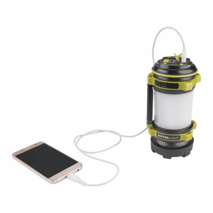 Extol - Latarka LED ściemnialna z powerbanką LED/2600 mAh/3,7V IPX4