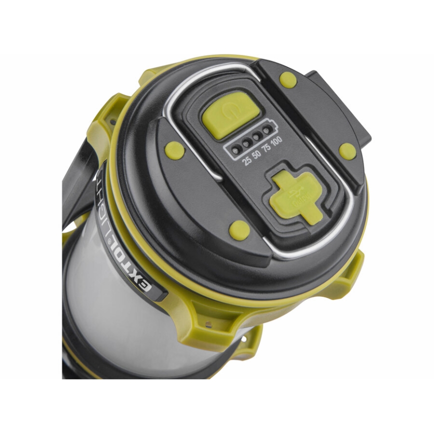 Extol - Latarka LED ściemnialna z powerbanką LED/2600 mAh/3,7V IPX4