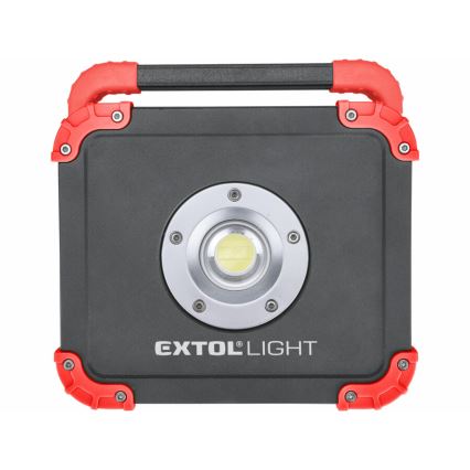 Extol - LED Naświetlacz akumulatorowy LED/20W/6600 mAh/3,7V IP54