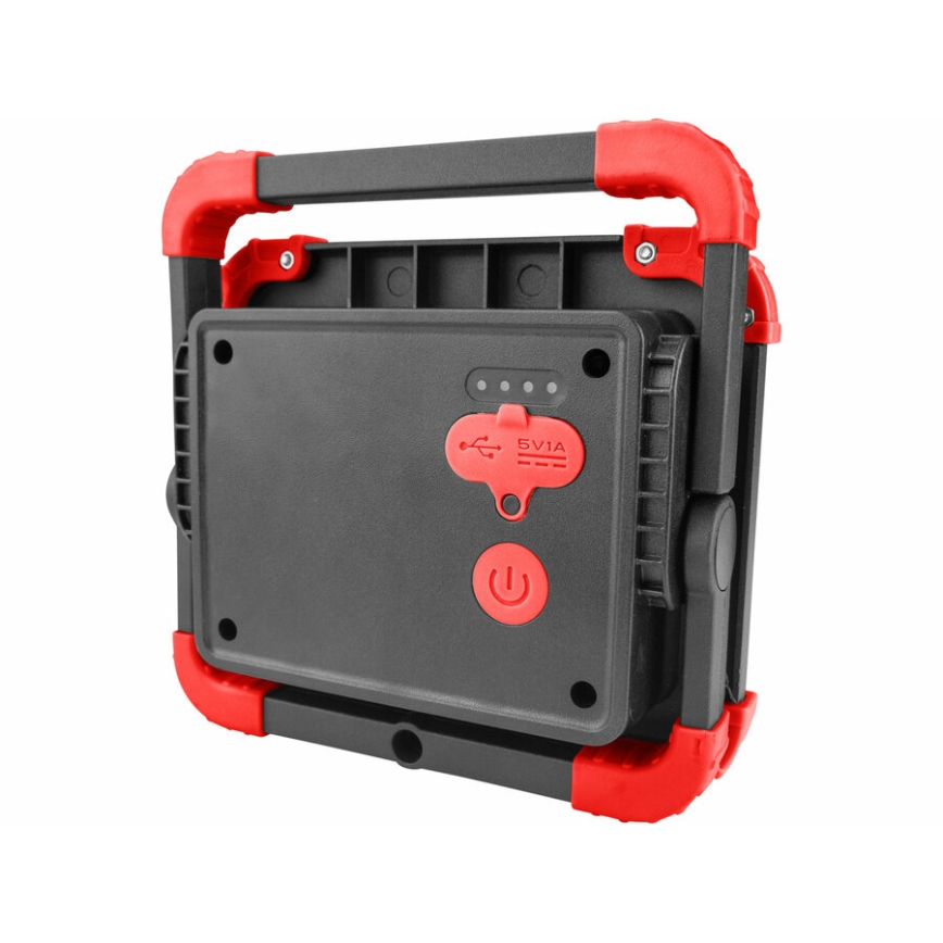 Extol - LED Naświetlacz akumulatorowy LED/20W/6600 mAh/3,7V IP54
